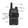 2 PCS Baofeng UV 5R Walkie Talkie