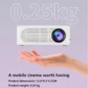 Random M200 Portable Mini Projector