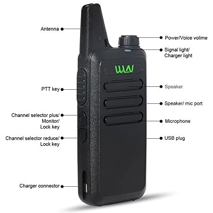 WLN KD C1 Mini Walkie Talkie