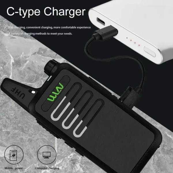 WLN KD C1 Mini Walkie Talkie