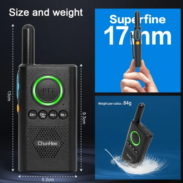 10 PCS ChunHee Walkie Talkie