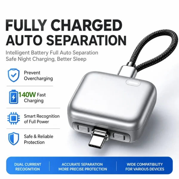 AI 140W Fast Charging Auto Separator