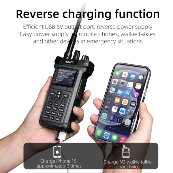 KSUN UV119D 20W Walkie Talkie