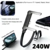 240W 2 in 1 Charging Cable Stand