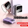 Random Mini Powerbank 20000mAh 4 Cables