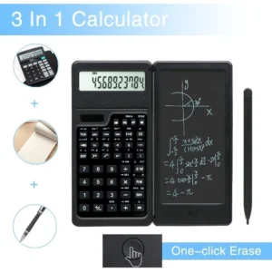 3 in 1 Foldable Scientific Calculator