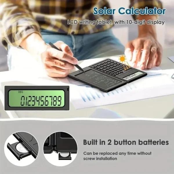 3 in 1 Foldable Scientific Calculator