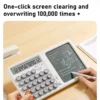 Random 2 in 1 Calculator Writing Tablet