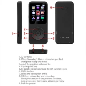 Portable Bluetooth MP3 Player