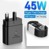 Random 45W Super Fast Charger UK Plug