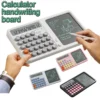 Random 2 in 1 Calculator Writing Tablet