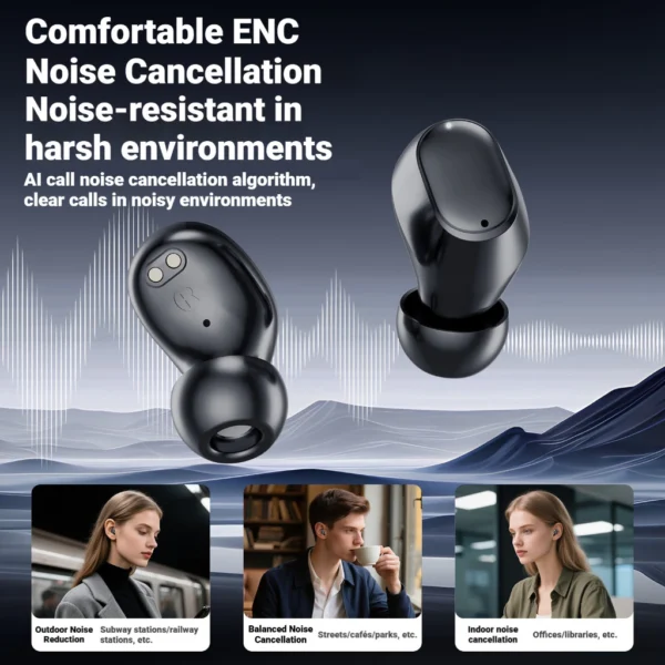 Random vivo Noise Cancelling Bluetooth Earbuds